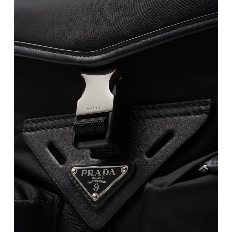 Bolsa Messenger Re-Nylon and Saffiano