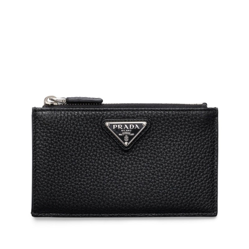 Bolsa Wallet Grained Triangle - Mercado de Luxo - O Maior E-Commerce de Bens, Produtos e Serviços de Luxo do Brasil.