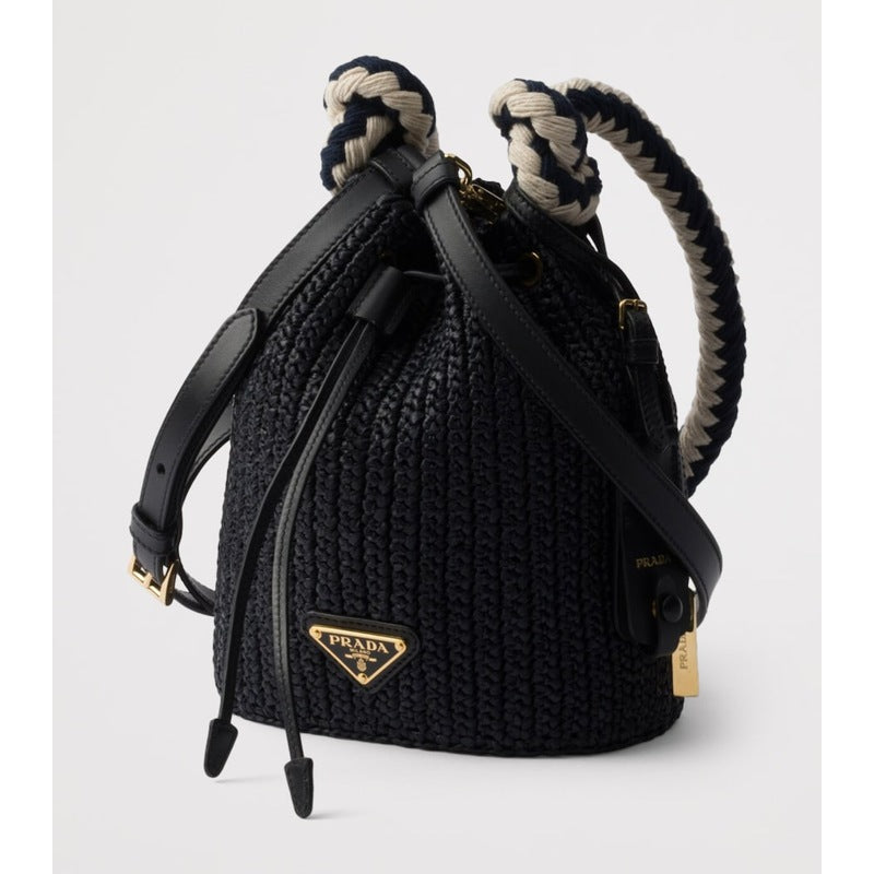 Bolsa Bucket Mini Crochet