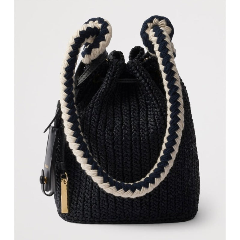 Bolsa Bucket Mini Crochet