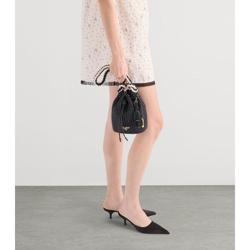 Bolsa Bucket Mini Crochet