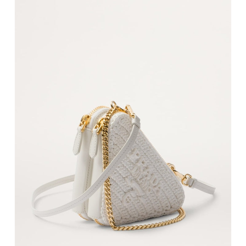 Bolsa Clutch Crochet Triangle