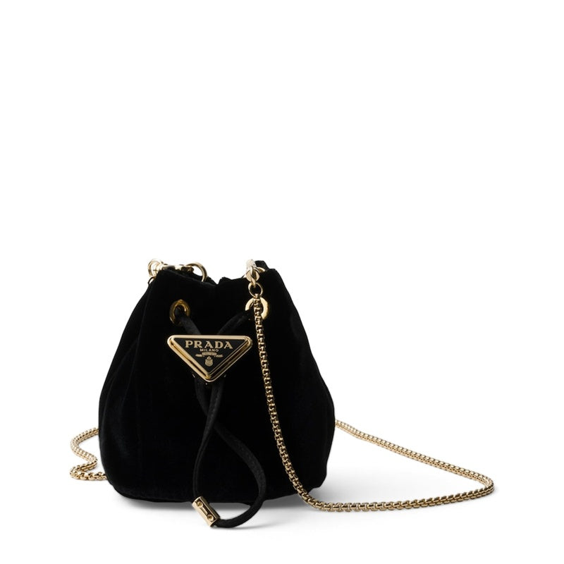 Bolsa Clutch Mini Velvet Triangle - Mercado de Luxo - O Maior E-Commerce de Bens, Produtos e Serviços de Luxo do Brasil.