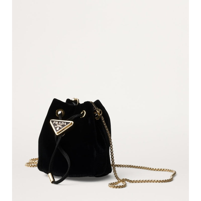 Bolsa Clutch Mini Velvet Triangle