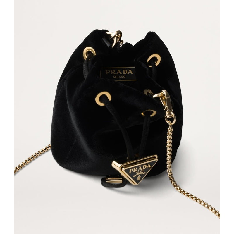 Bolsa Clutch Mini Velvet Triangle