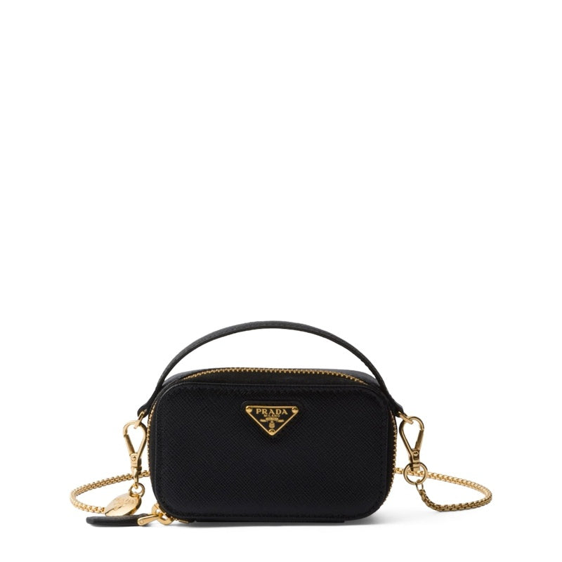 Bolsa Clutch Saffiano Mini - Mercado de Luxo - O Maior E-Commerce de Bens, Produtos e Serviços de Luxo do Brasil.