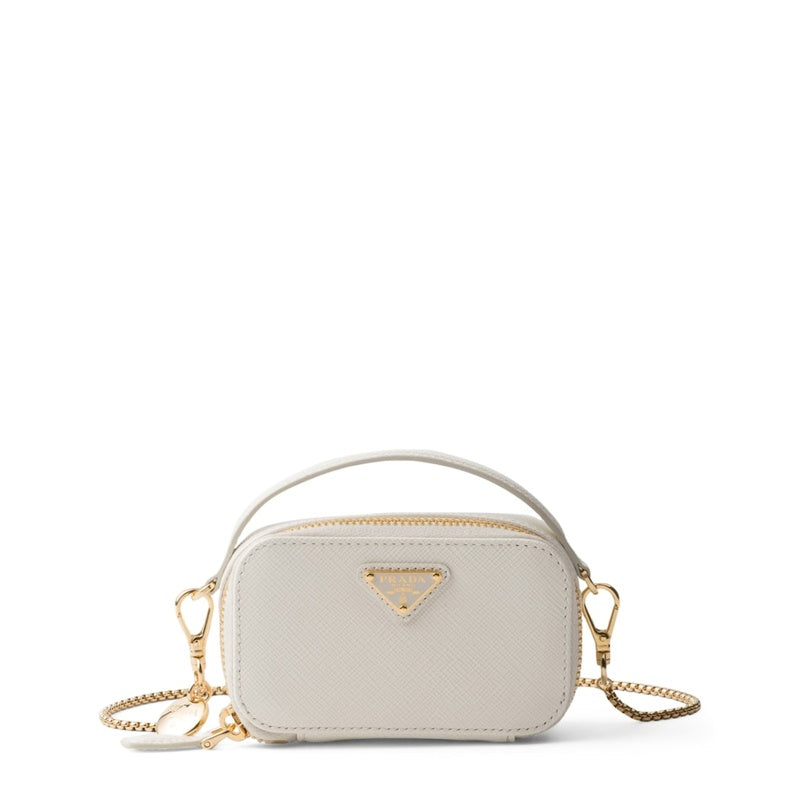 Bolsa Clutch Saffiano Mini - Mercado de Luxo - O Maior E-Commerce de Bens, Produtos e Serviços de Luxo do Brasil.