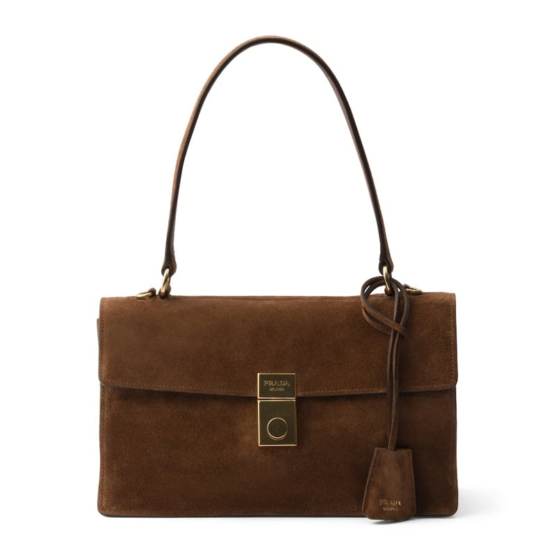 Bolsa Shoulder Medium Suede - Mercado de Luxo - O Maior E-Commerce de Bens, Produtos e Serviços de Luxo do Brasil.