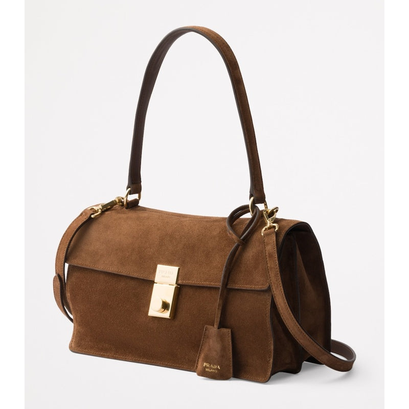 Bolsa Shoulder Medium Suede