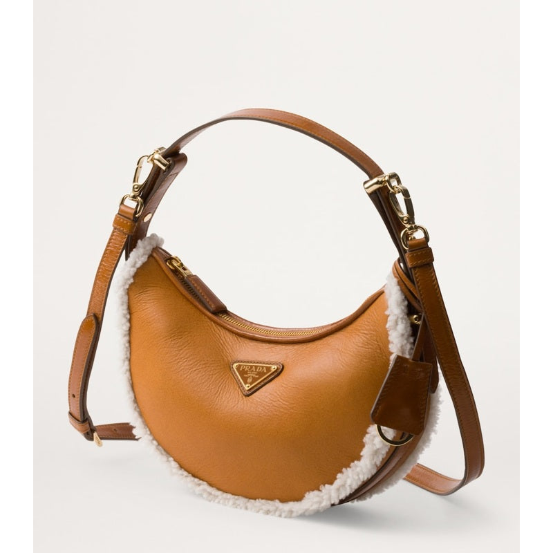 Bolsa Shoulder Small Shearling Arqué