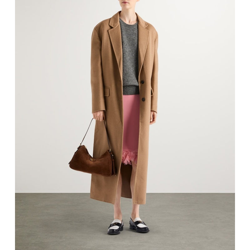 Bolsa Shoulder Medium Suede Aimée