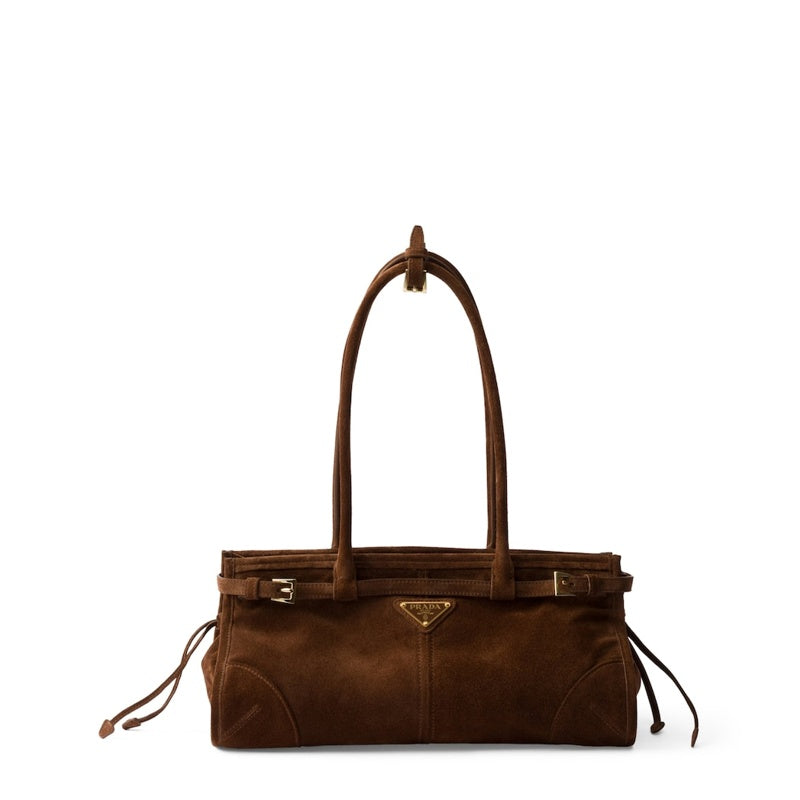 Bolsa Shoulder Medium Suede Belted Bonnie - Mercado de Luxo - O Maior E-Commerce de Bens, Produtos e Serviços de Luxo do Brasil.