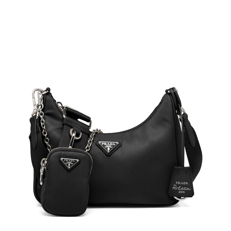 Bolsa Shoulder Re-Nylon Re-Edition 2005 - Mercado de Luxo - O Maior E-Commerce de Bens, Produtos e Serviços de Luxo do Brasil.