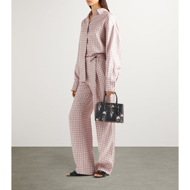 Bolsa Handle Small Floral Galleria