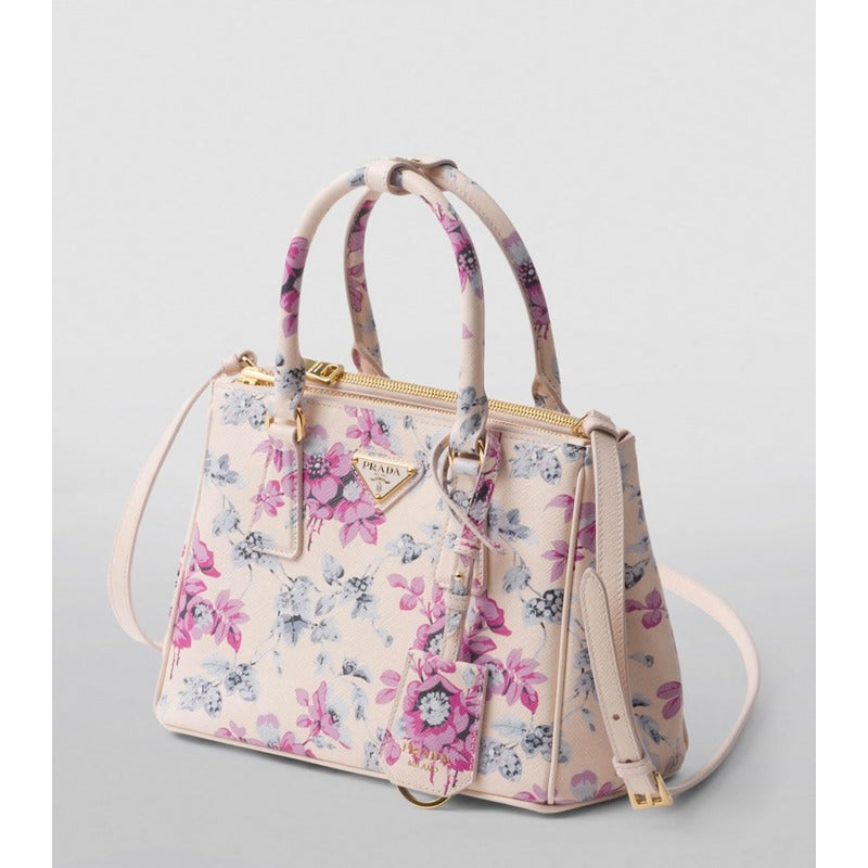 Bolsa Handle Small Floral Galleria