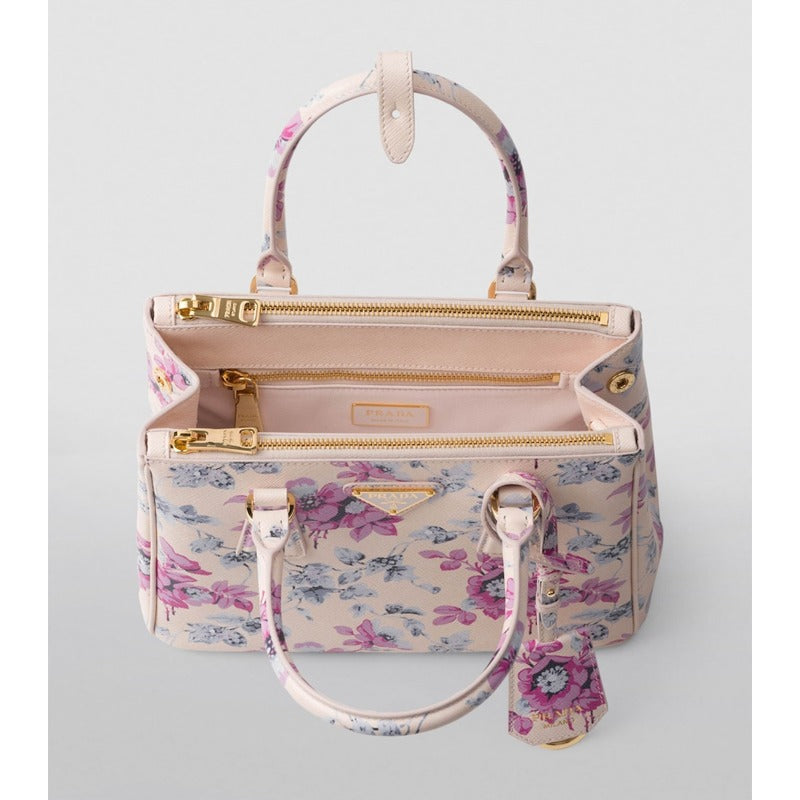 Bolsa Handle Small Floral Galleria