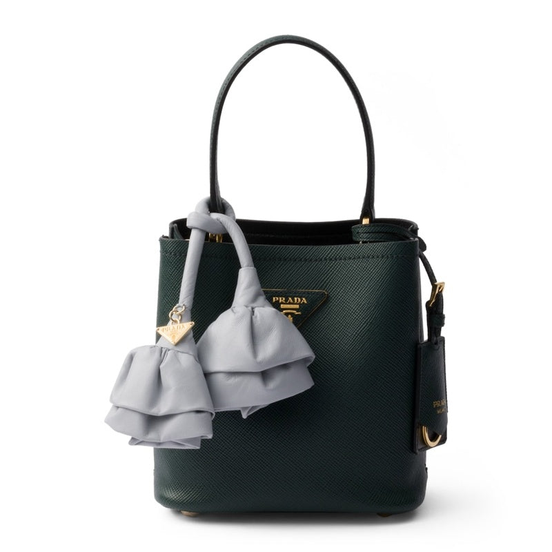 Bolsa Handle Mini Saffiano Panier - Mercado de Luxo - O Maior E-Commerce de Bens, Produtos e Serviços de Luxo do Brasil.