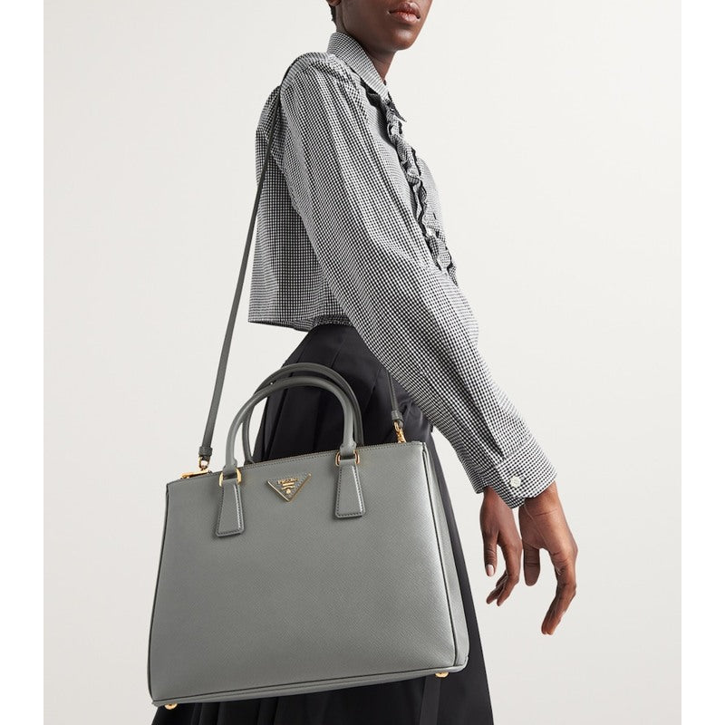 Bolsa Handle Large Saffiano Galleria