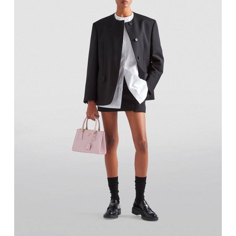 Bolsa Handle Small Saffiano Galleria