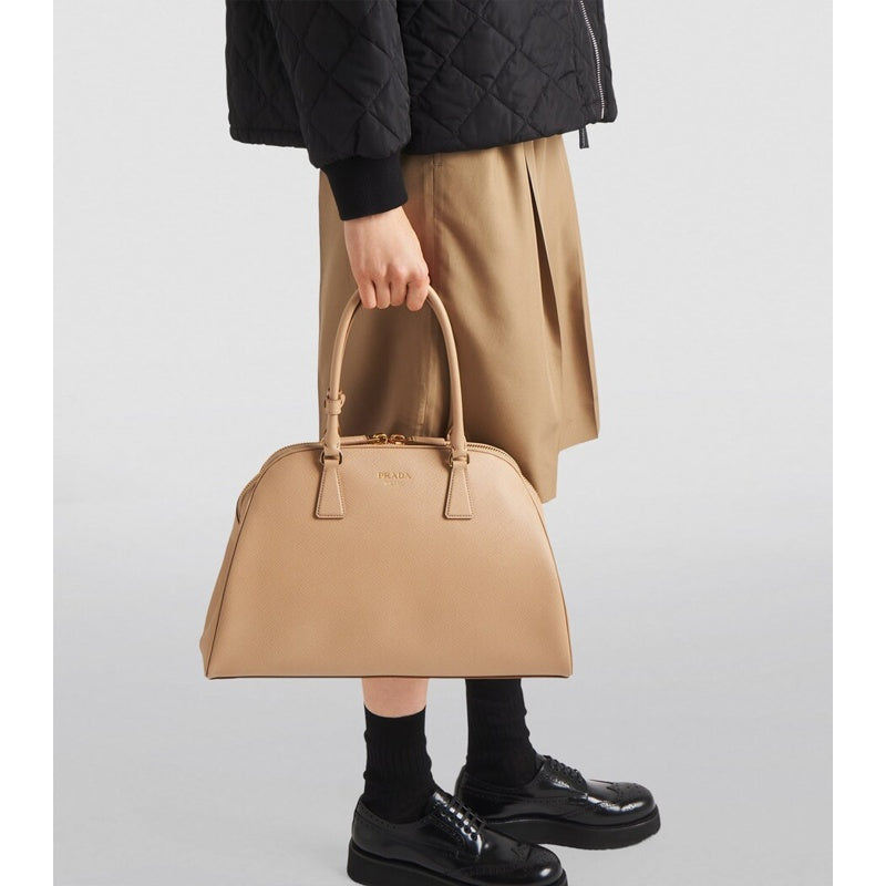 Bolsa Handle Large Saffiano