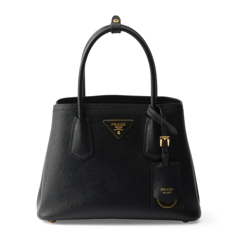 Bolsa Handle Small Saffiano Double - Mercado de Luxo - O Maior E-Commerce de Bens, Produtos e Serviços de Luxo do Brasil.