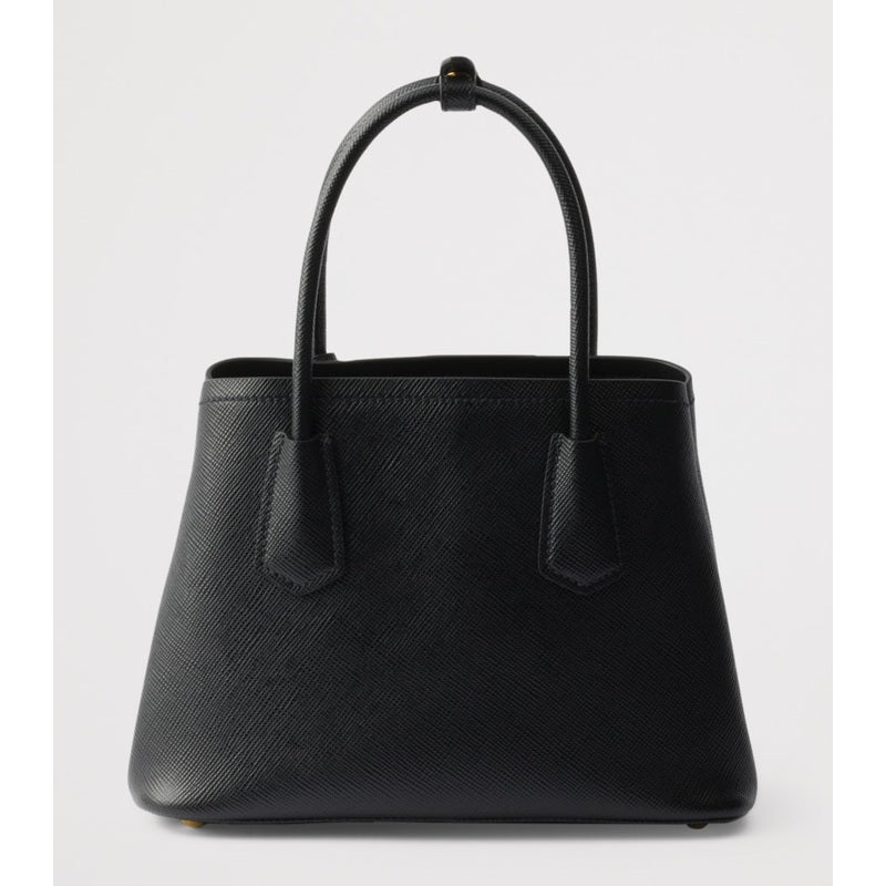 Bolsa Handle Small Saffiano Double
