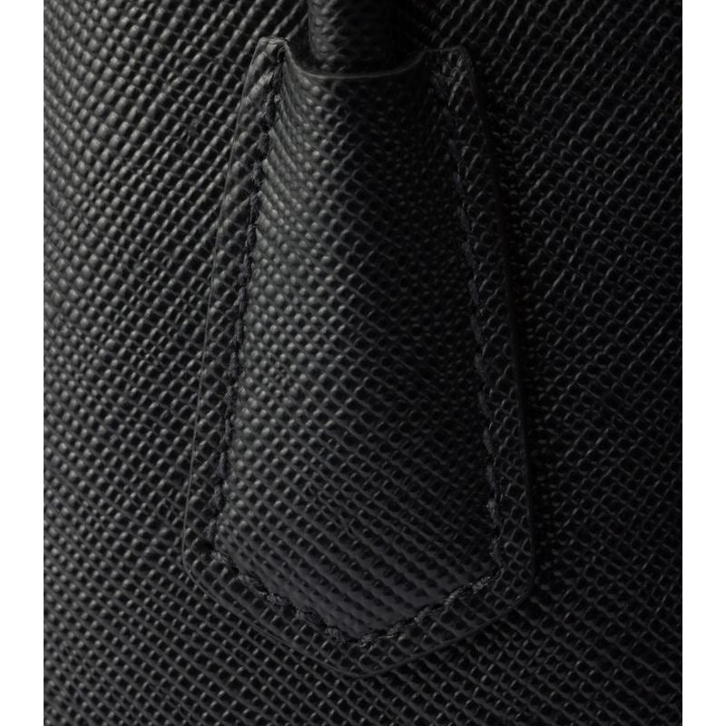 Bolsa Handle Small Saffiano Double