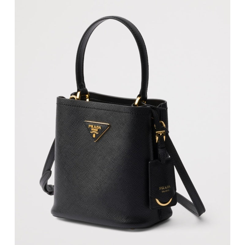 Bolsa Handle Saffiano Panier