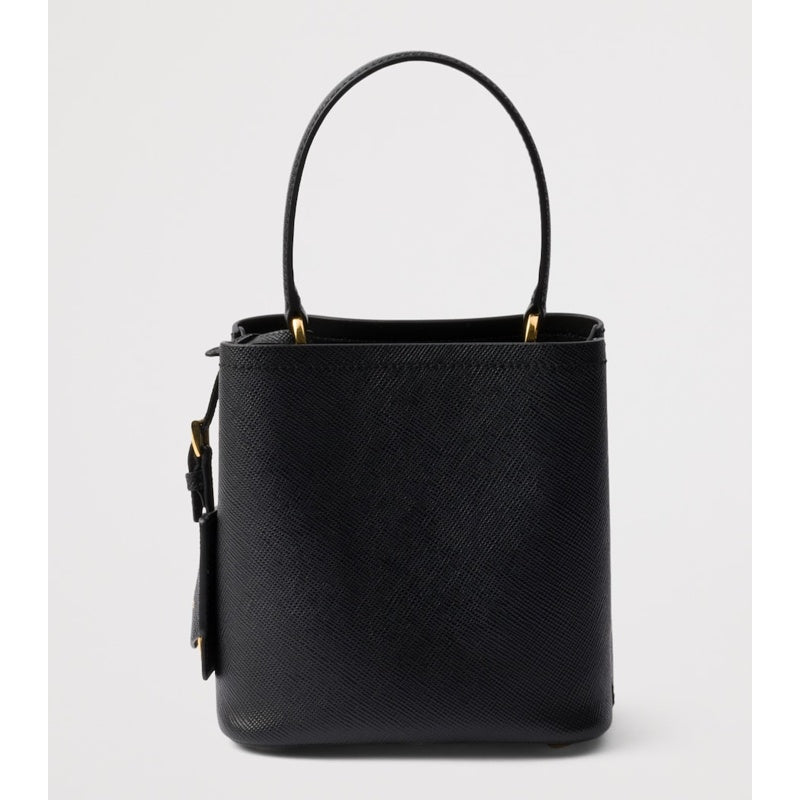 Bolsa Handle Saffiano Panier