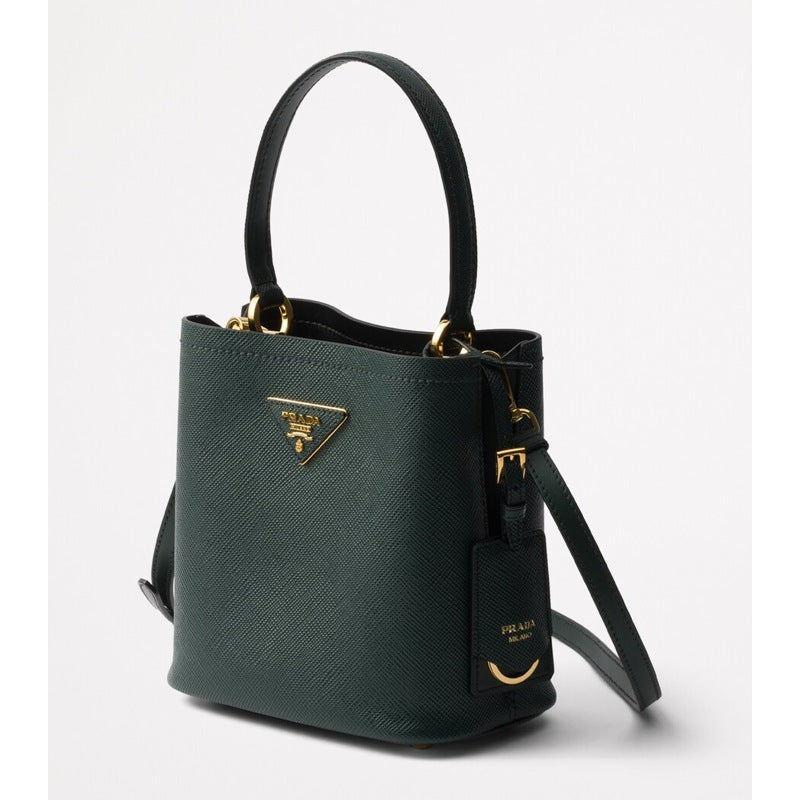 Bolsa Handle Saffiano Panier