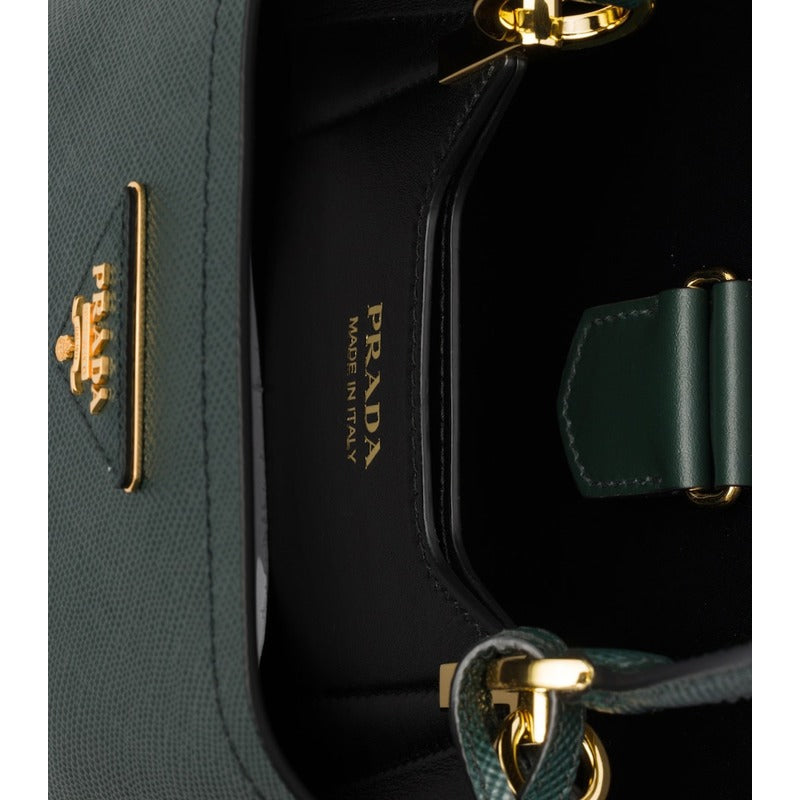 Bolsa Handle Saffiano Panier