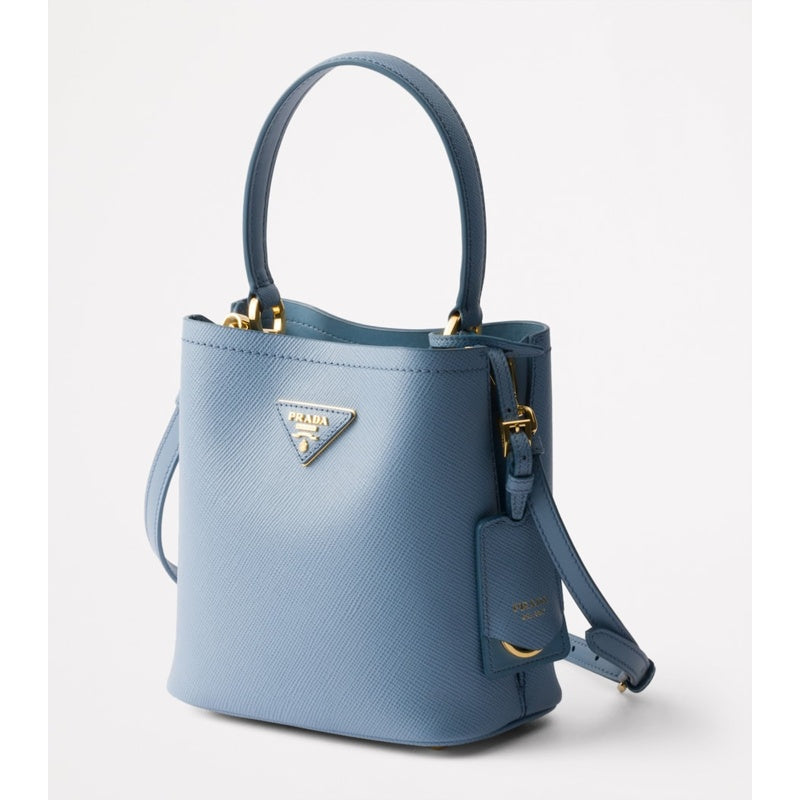 Bolsa Handle Saffiano Panier