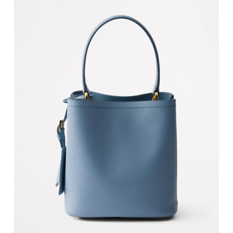 Bolsa Handle Saffiano Panier