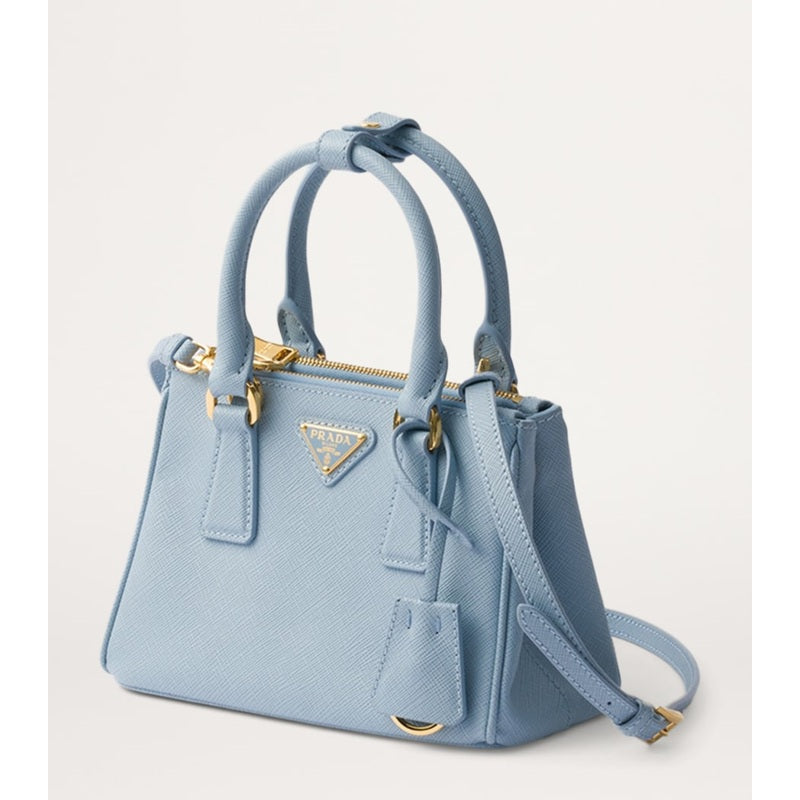 Bolsa Handle Micro Saffiano Galleria