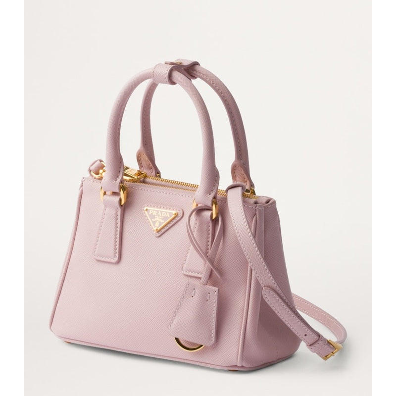 Bolsa Handle Micro Saffiano Galleria