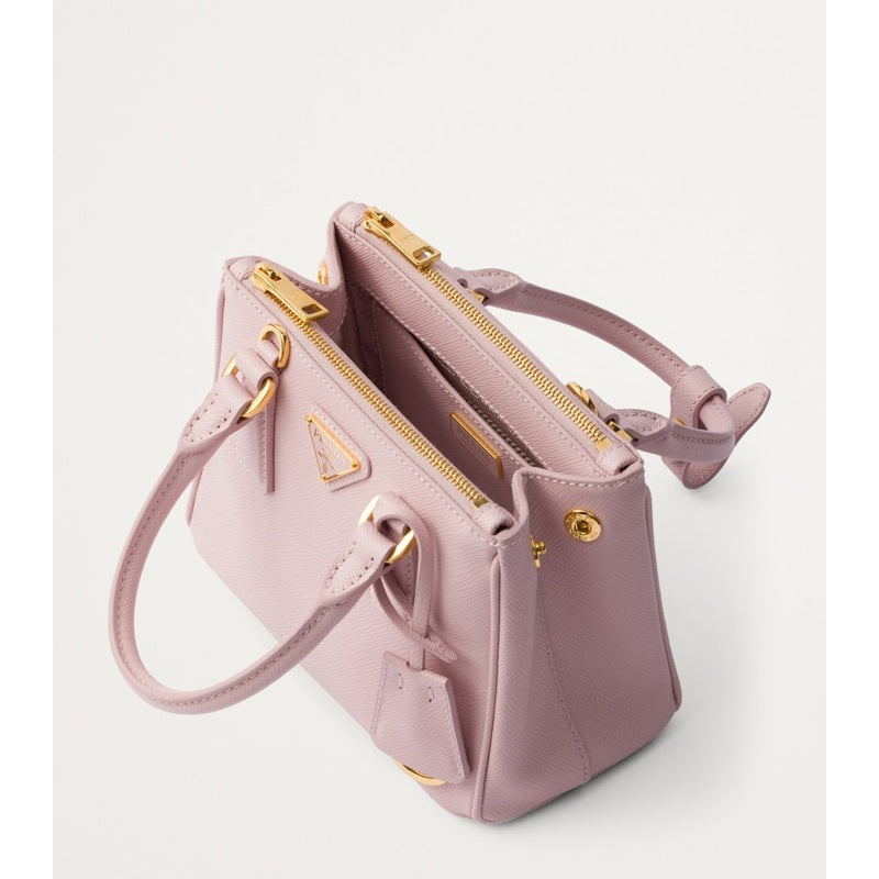 Bolsa Handle Micro Saffiano Galleria