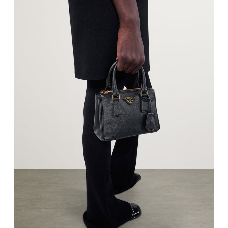 Bolsa Handle Mini Saffiano Galleria