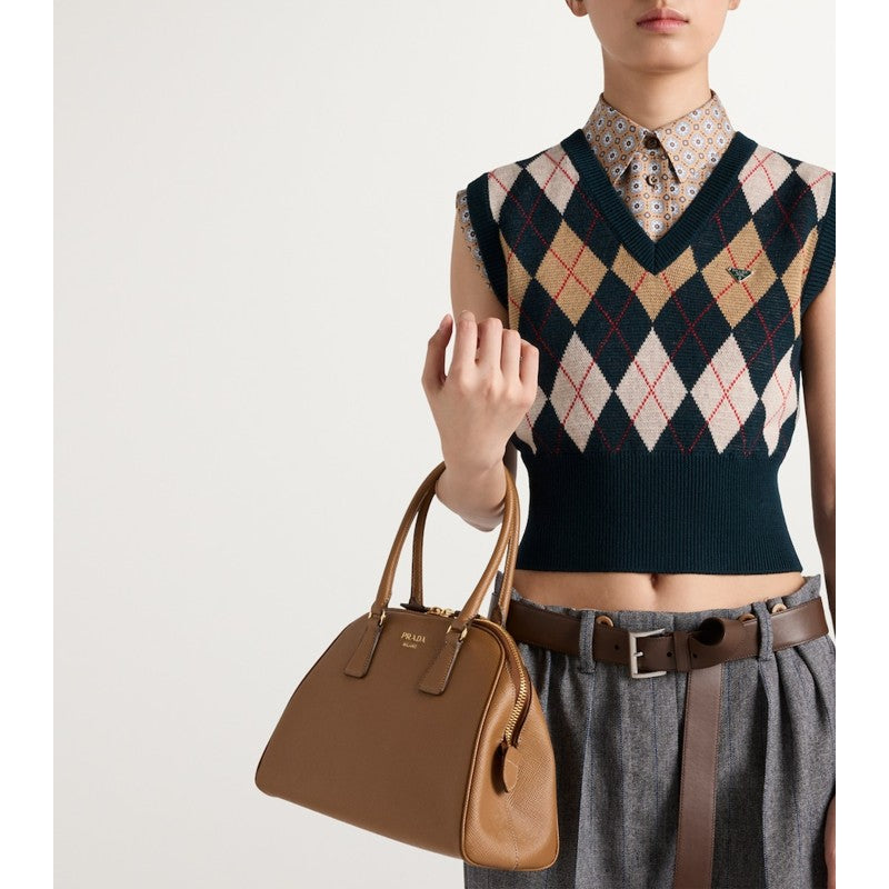 Bolsa Handle Medium Saffiano