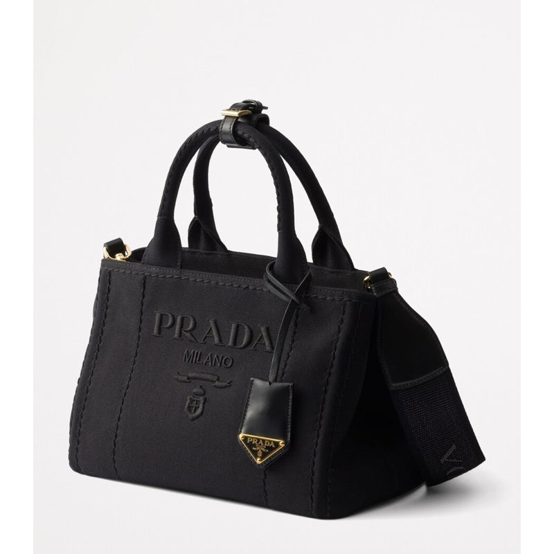 Bolsa Handle Small Cotton Canvas