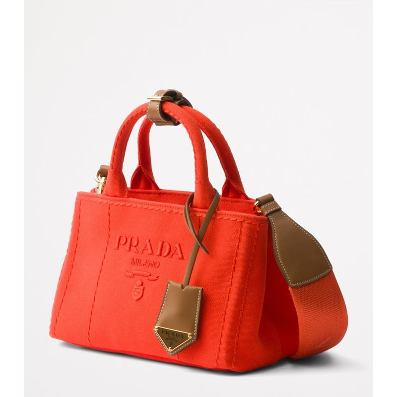 Bolsa Handle Mini Canvas Logo