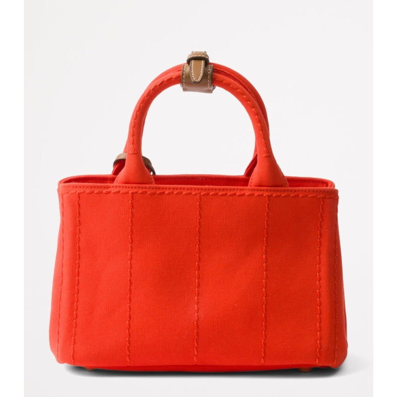 Bolsa Handle Mini Canvas Logo