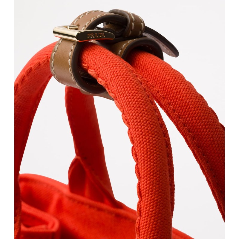 Bolsa Handle Mini Canvas Logo