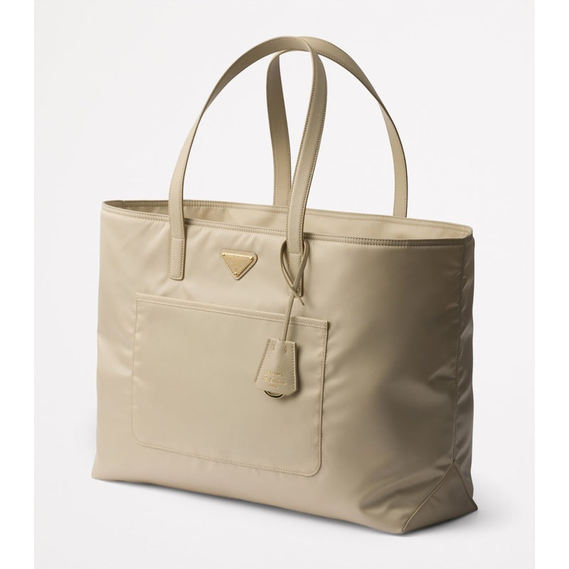 Bolsa Tote Large Re-Nylon and Saffiano Re-Edition 1978