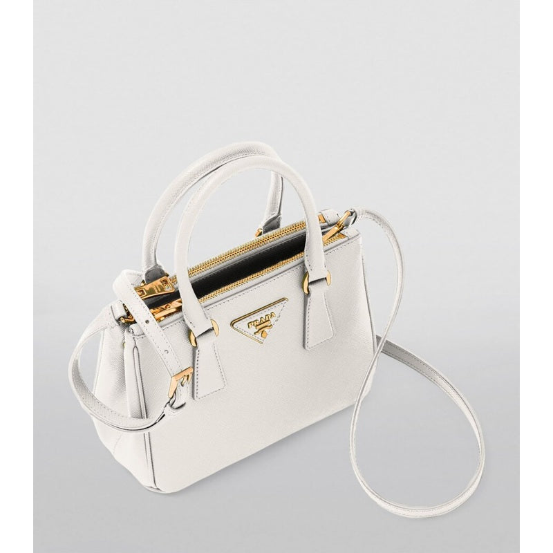 Bolsa Handle Calfskin Galleria Saffiano Mini