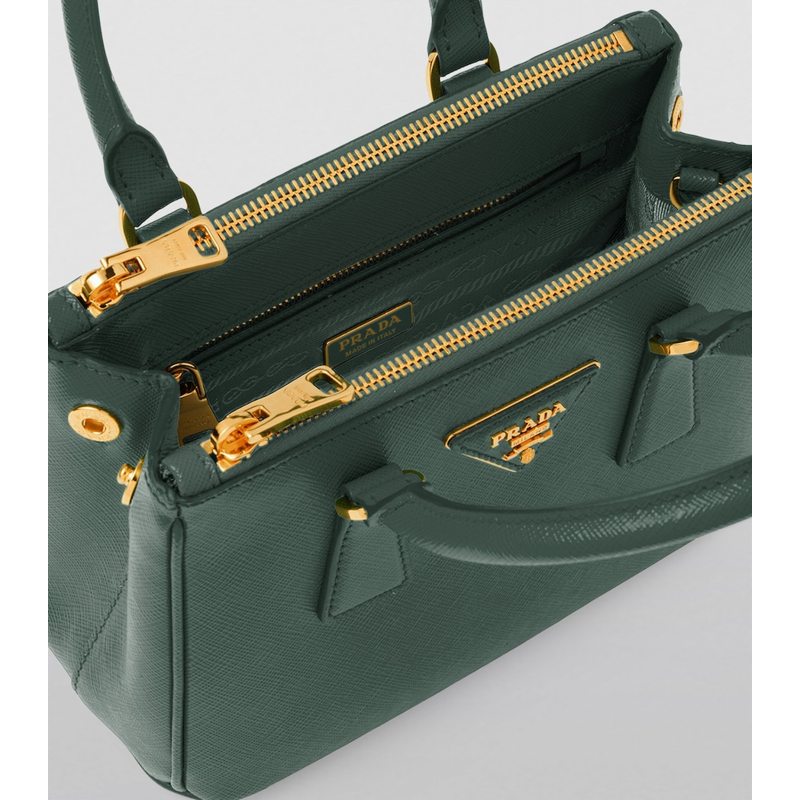 Bolsa Handle Calfskin Galleria Saffiano Mini