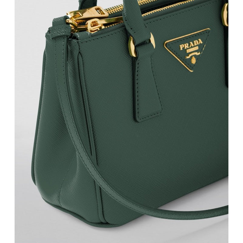 Bolsa Handle Calfskin Galleria Saffiano Mini