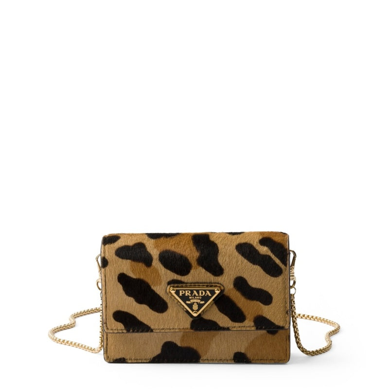 Bolsa Wallet Calf Hair Leopard Print - Mercado de Luxo - O Maior E-Commerce de Bens, Produtos e Serviços de Luxo do Brasil.