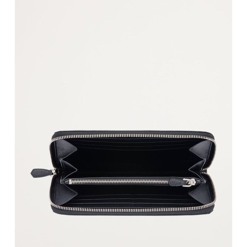 Bolsa Wallet Large Saffiano Zipped