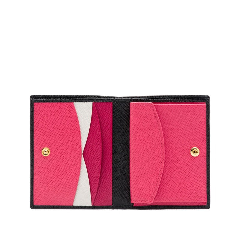 Bolsa Wallet Small Saffiano Bifold