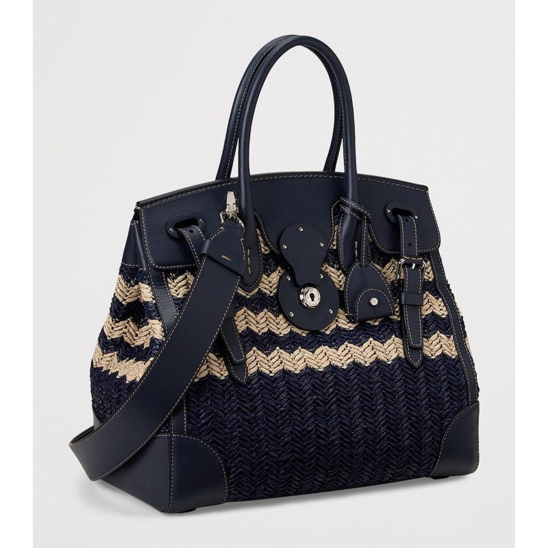 Bolsa Handle Straw Soft Ricky 33